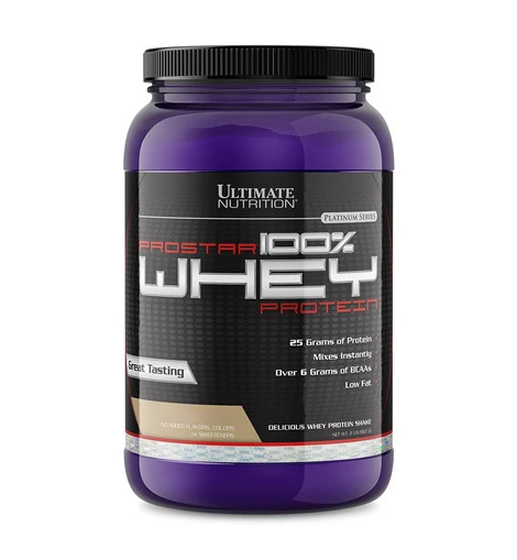 Протеїн Ultimate Nutrition Prostar 100% Whey Protein, 908 грам - Полуниця