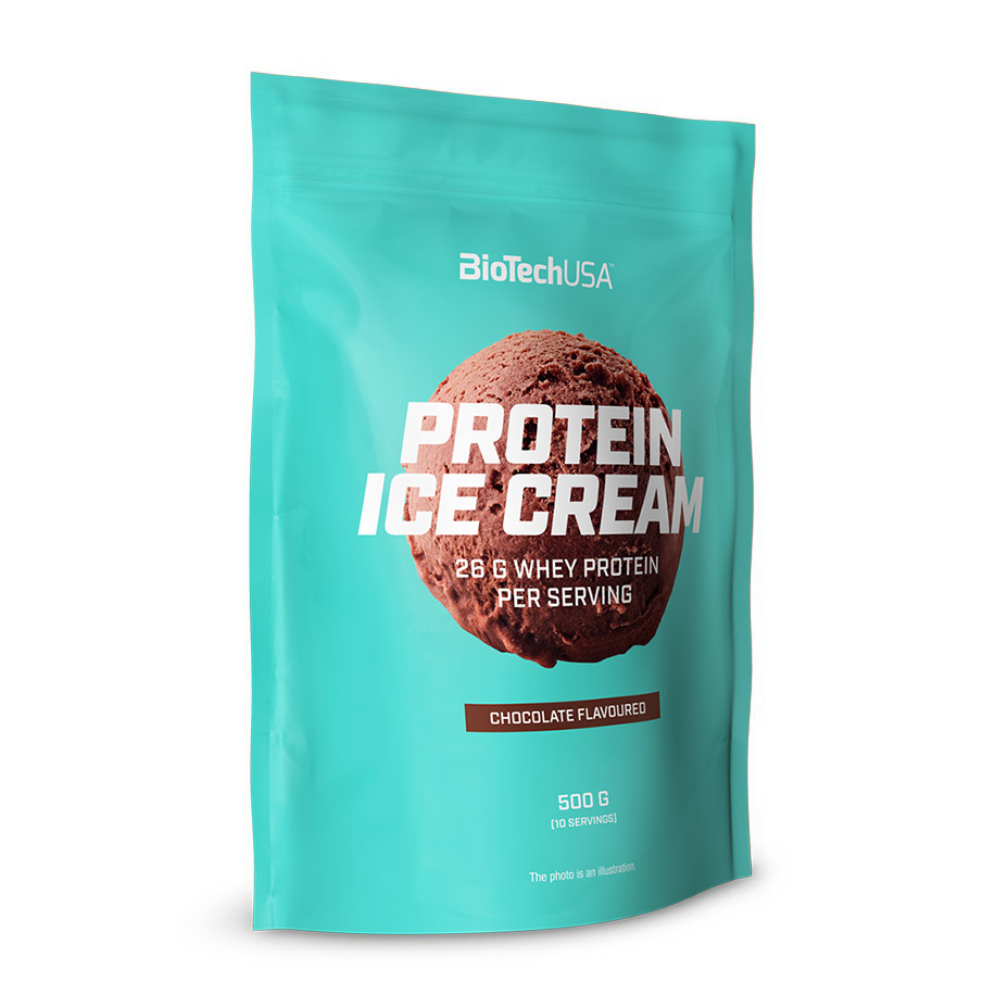 Замінник харчування BioTech Protein Ice Cream, 500 грам - Шоколад