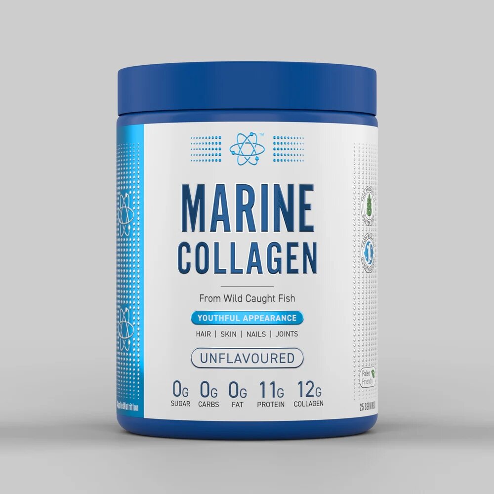Препарат для суглобів і зв'язок Applied Nutrition Marine Collagen, 300 грам - Натуральний