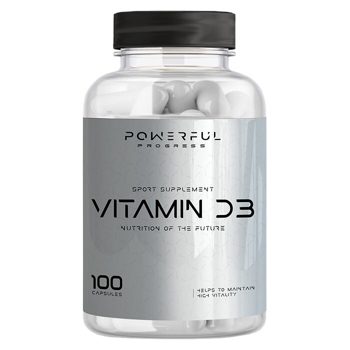 Вітамін D3 Powerful Progress Vitamin D3, 100 капсул