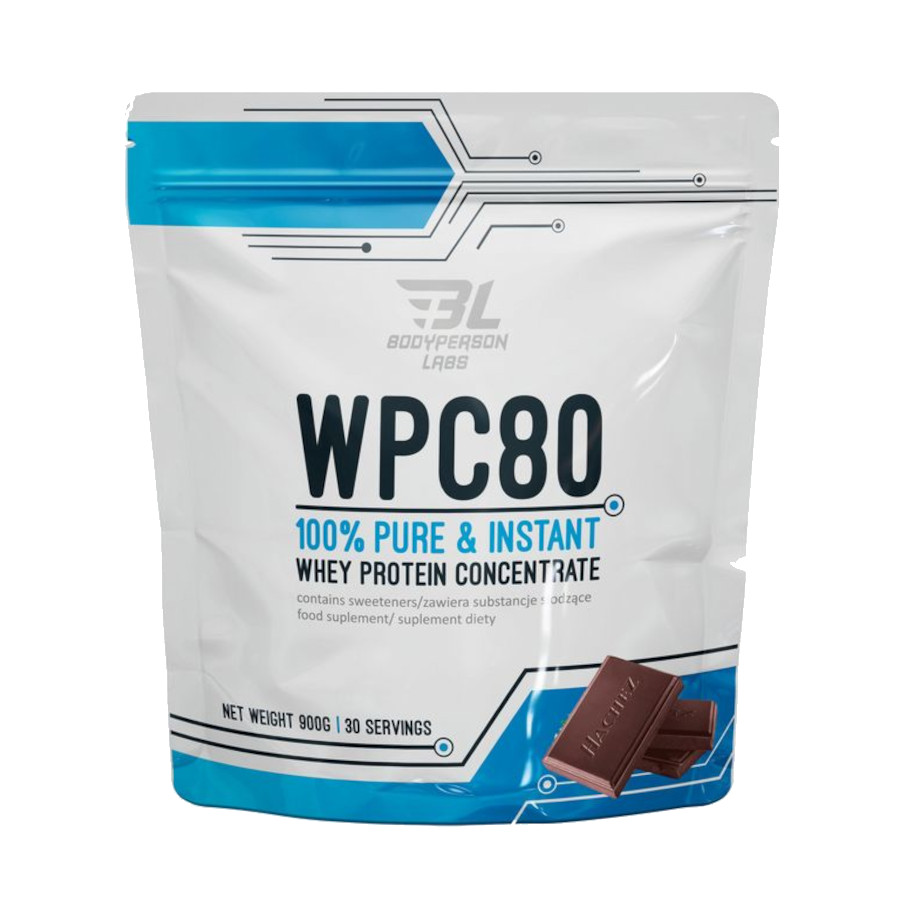 Протеїн Bodyperson Labs WPC80, 900 грам - Шоколад