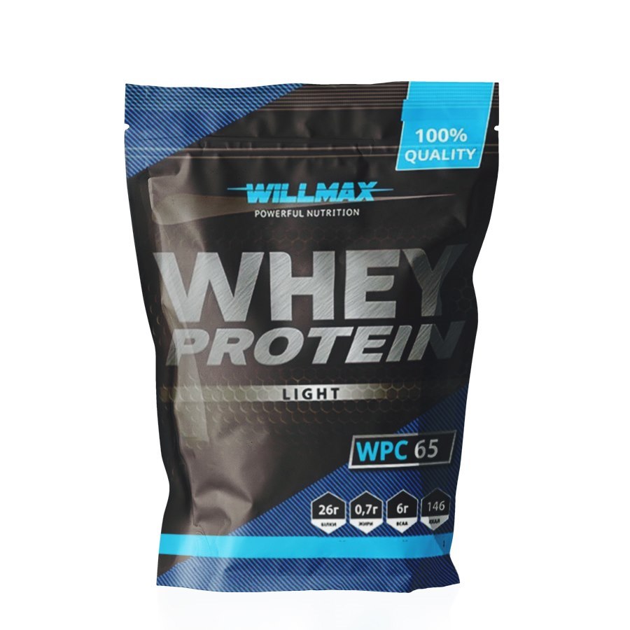Протеїн Willmax Whey Protein 65, 1 кг - Шоколад-фундук