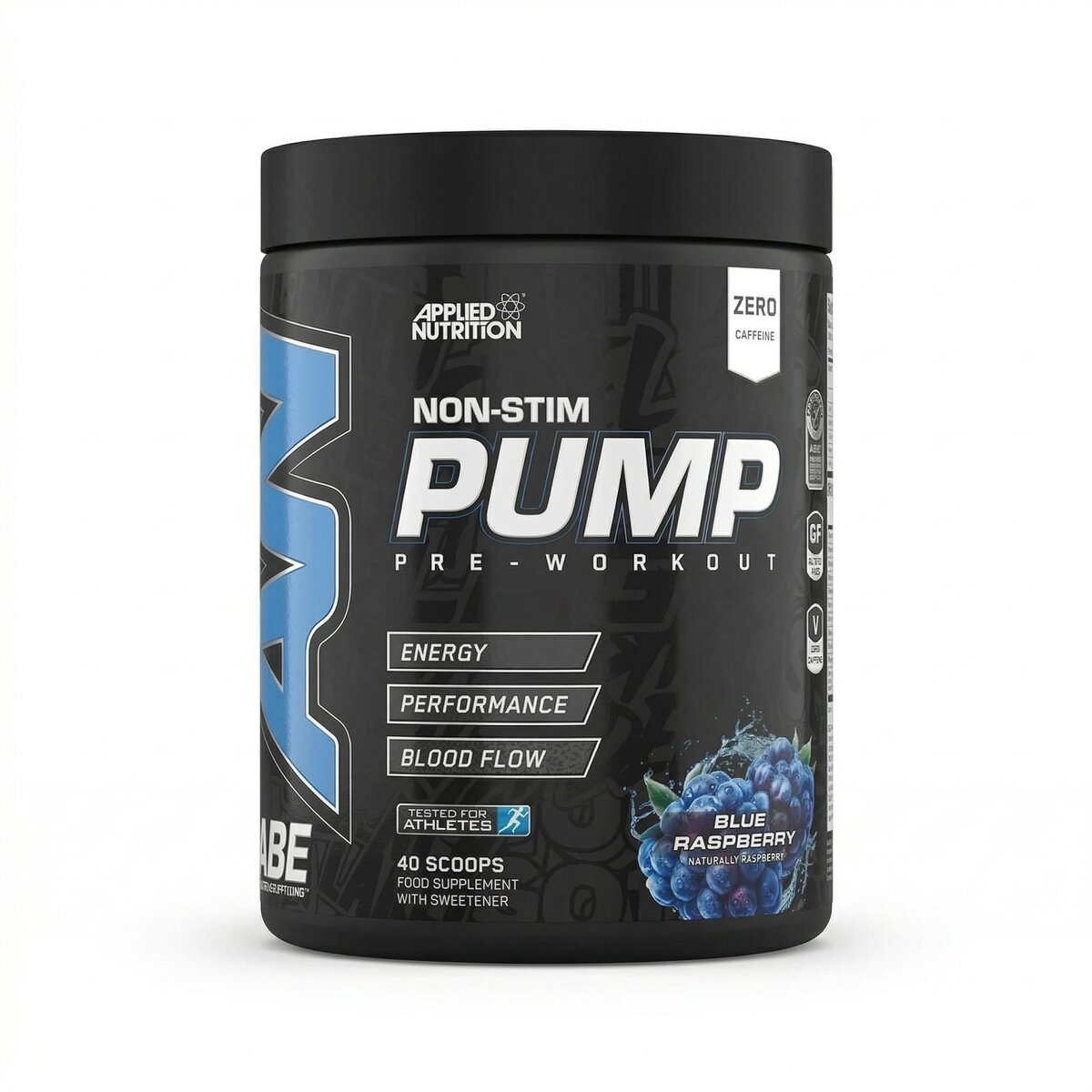 Передтренувальний комплекс Applied Nutrition ABE Pump Stim-Free, 500 грам - Ожина