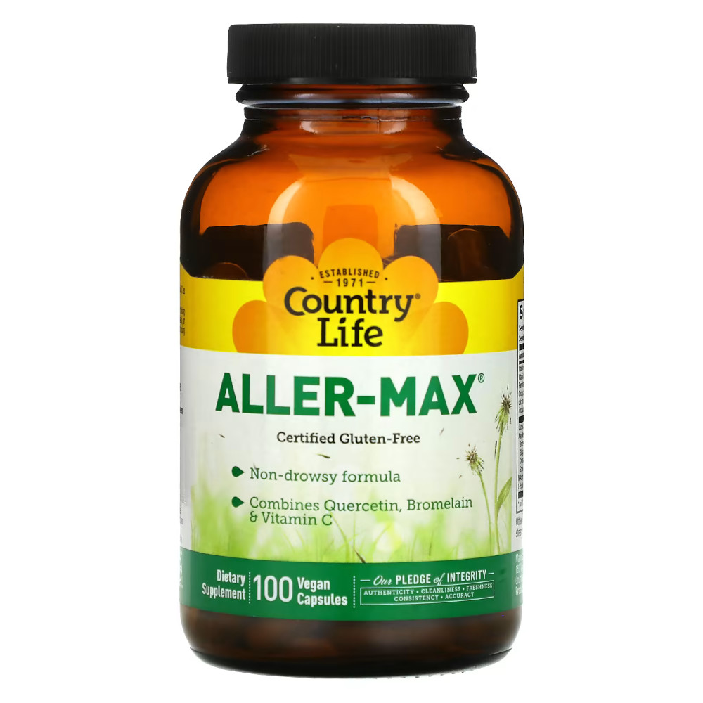 Вітаміни та мінерали Country Life Aller-Max, 100 вегакапсул
