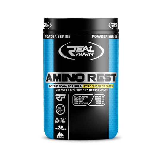 Амінокислота Real Pharm Amino Rest, 500 грам - Манго-маракуя