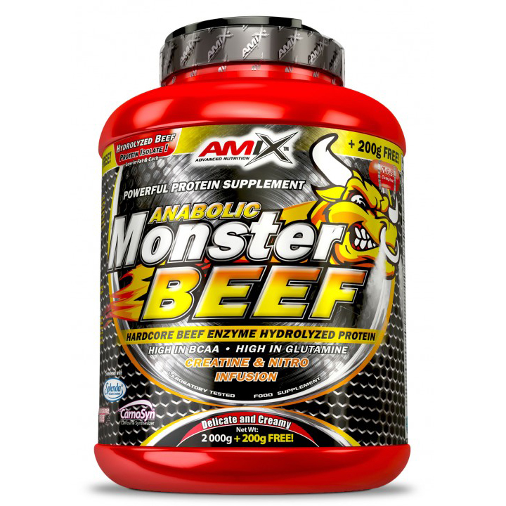 Протеїн AMIX Anabolic Monster Beef, 2.2 кг - Ваніль-лайм