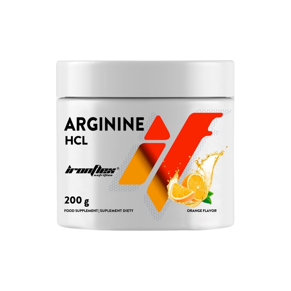 Амінокислота IronFlex Arginine, 200 грам - Апельсин