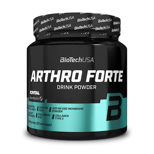 Препарат для суглобів і зв'язок BioTech Arthro Forte Powder, 340 грам - Тропічні фрукти