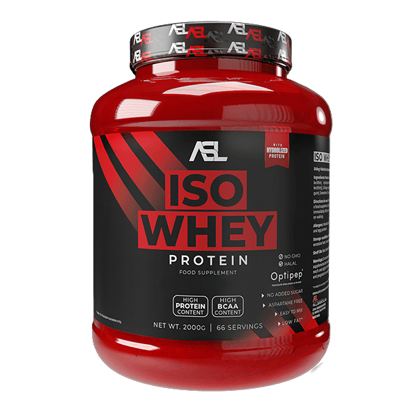 Сироватковий ізолят AllSports Labs Iso Whey Protein, 2 кг - Банан Буено
