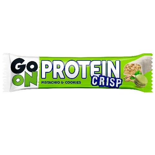 Батончик Go On Nutrition Protein Crisp Bar, 45 грам - Фісташкове печиво