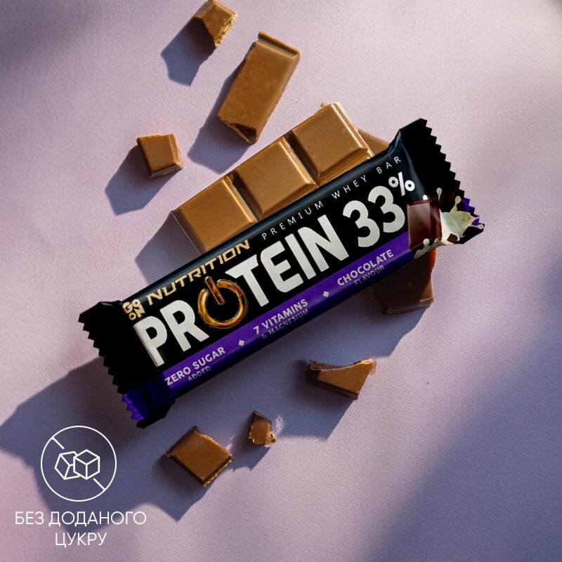Батончик Go On Nutrition Protein 33%, 50 грам - Шоколад
