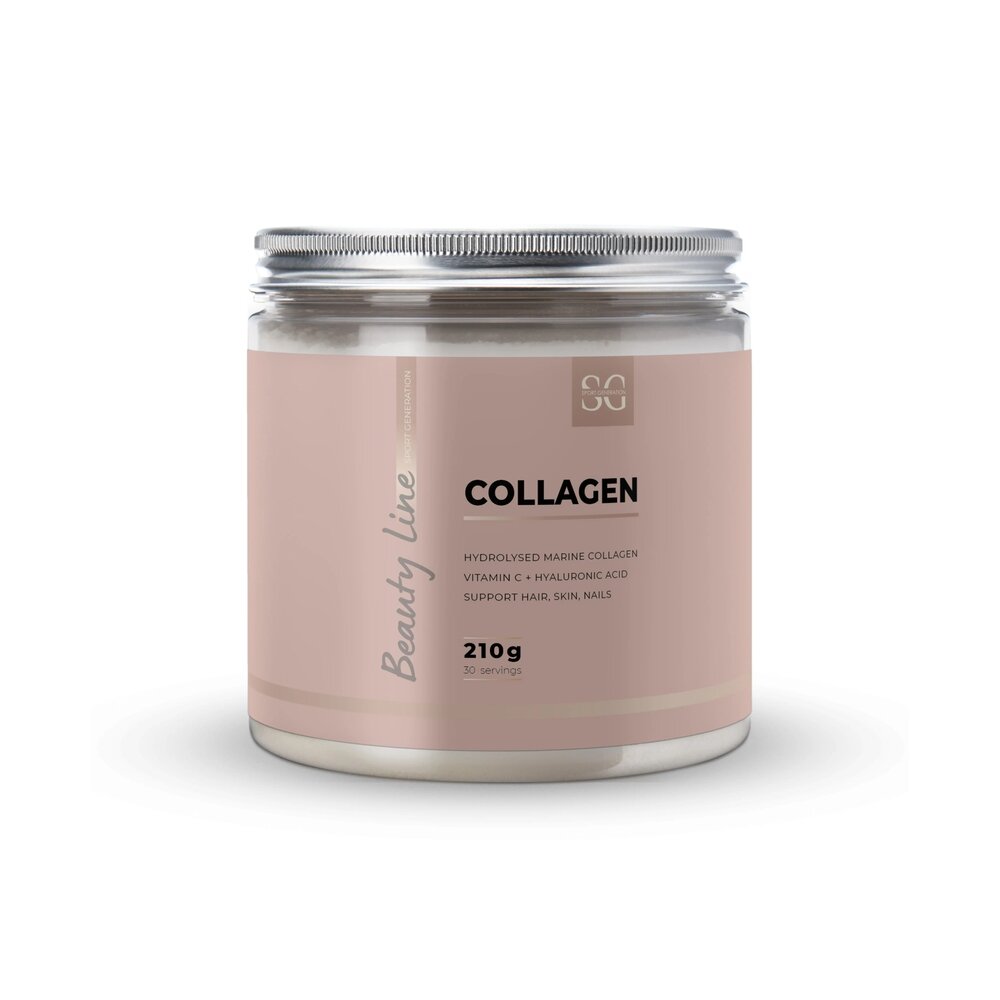 Комплекс для шкіри, волосся та нігтів Sport Generation Beauty Line Collagen, 210 грам - Вишня