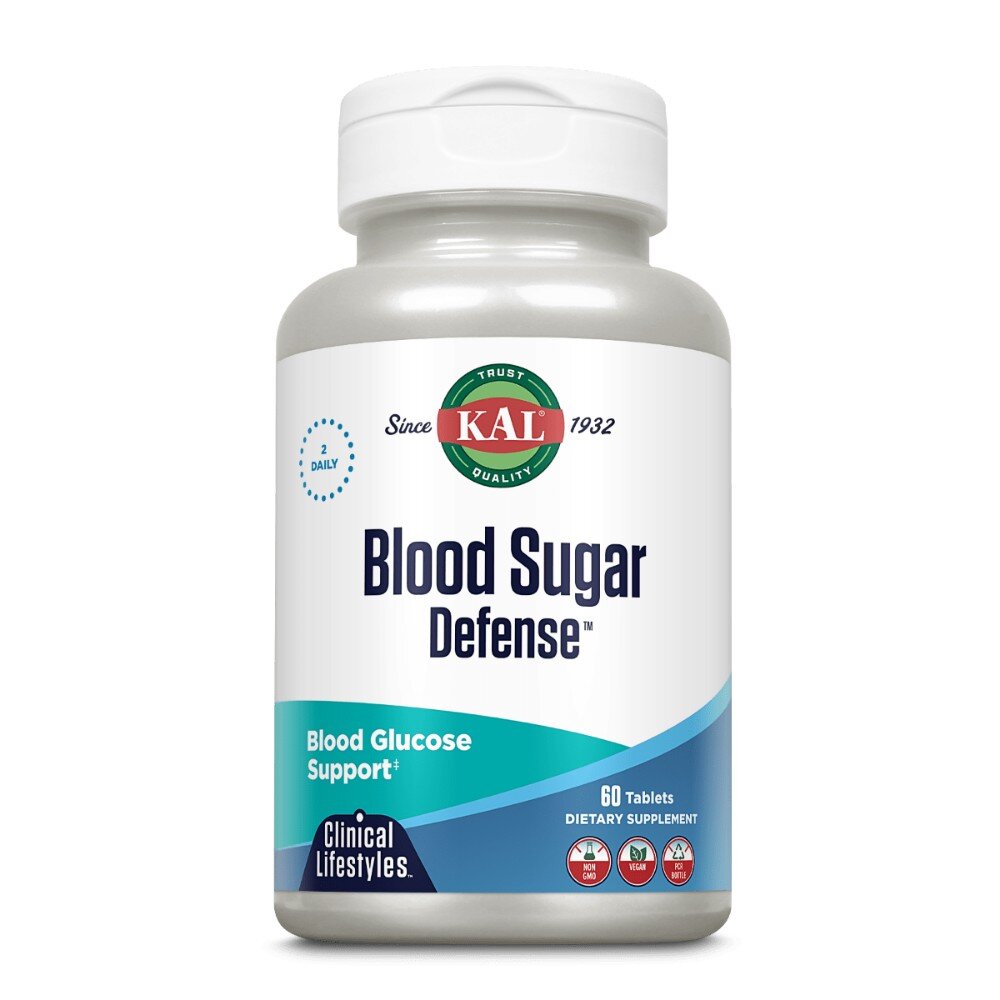 Комплекс для підтримки рівня глюкози KAL Blood Sugar Defense, 60 таблеток
