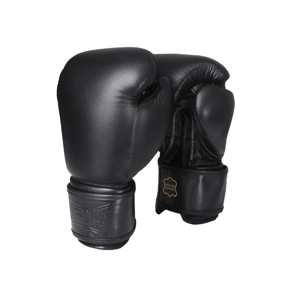 Рукавиці боксерські Power Play PP 3014, Black - 16 унцій