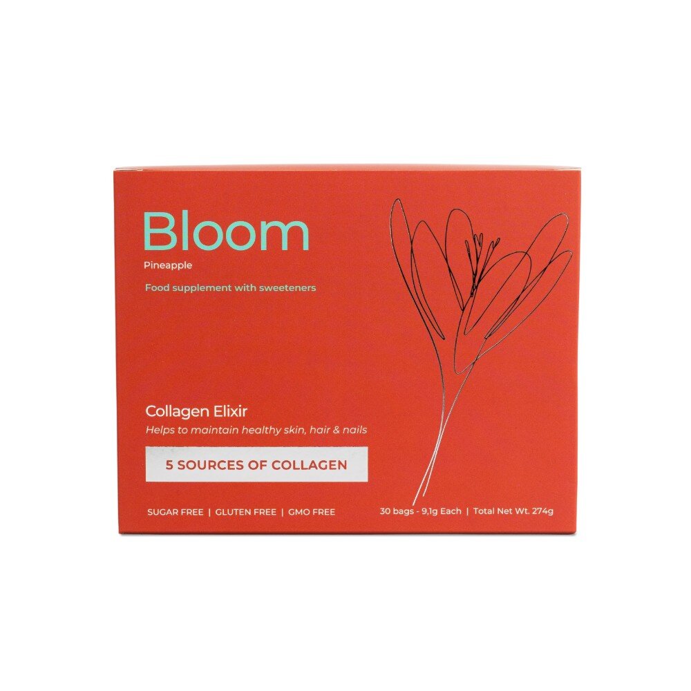 Колаген Progress Nutrition Bloom Collagen, 30 стіків - Ананас