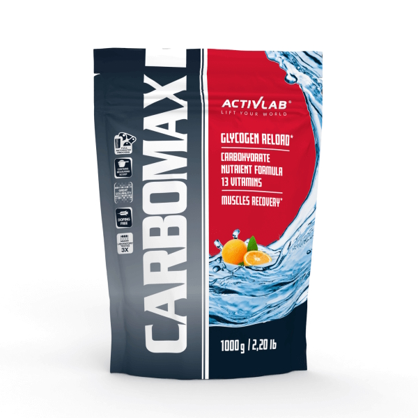 Передтренувальний комплекс ActivLab Carbomax, 1 кг - Апельсин