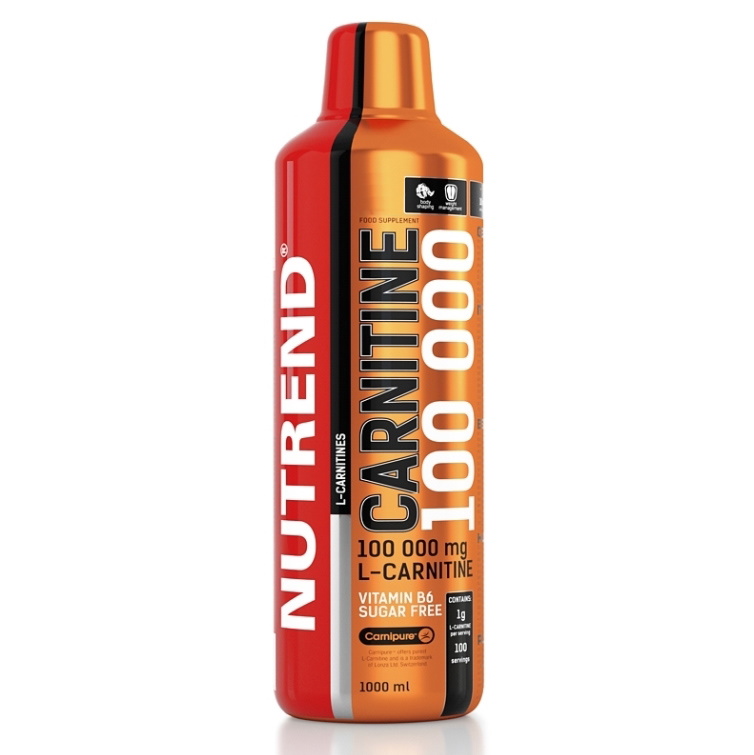 Жироспалювач Nutrend Carnitine 100 000, 1 л - Апельсин