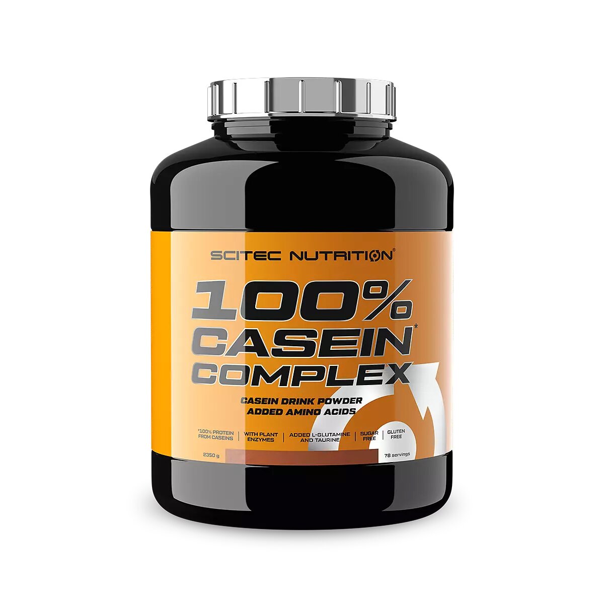 Протеїн Scitec Nutrition 100% Casein Complex, 2.35 кг - Ваніль