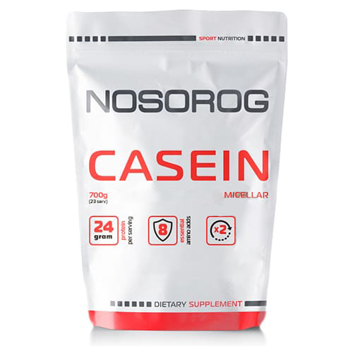 Протеїн Nosorog Casein, 700 грам - Без смаку