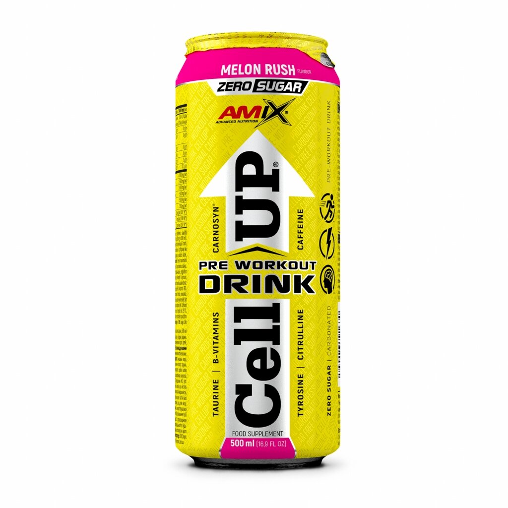 Передтренувальний комплекс AMIX CellUp Drink, 500 мл - Диня