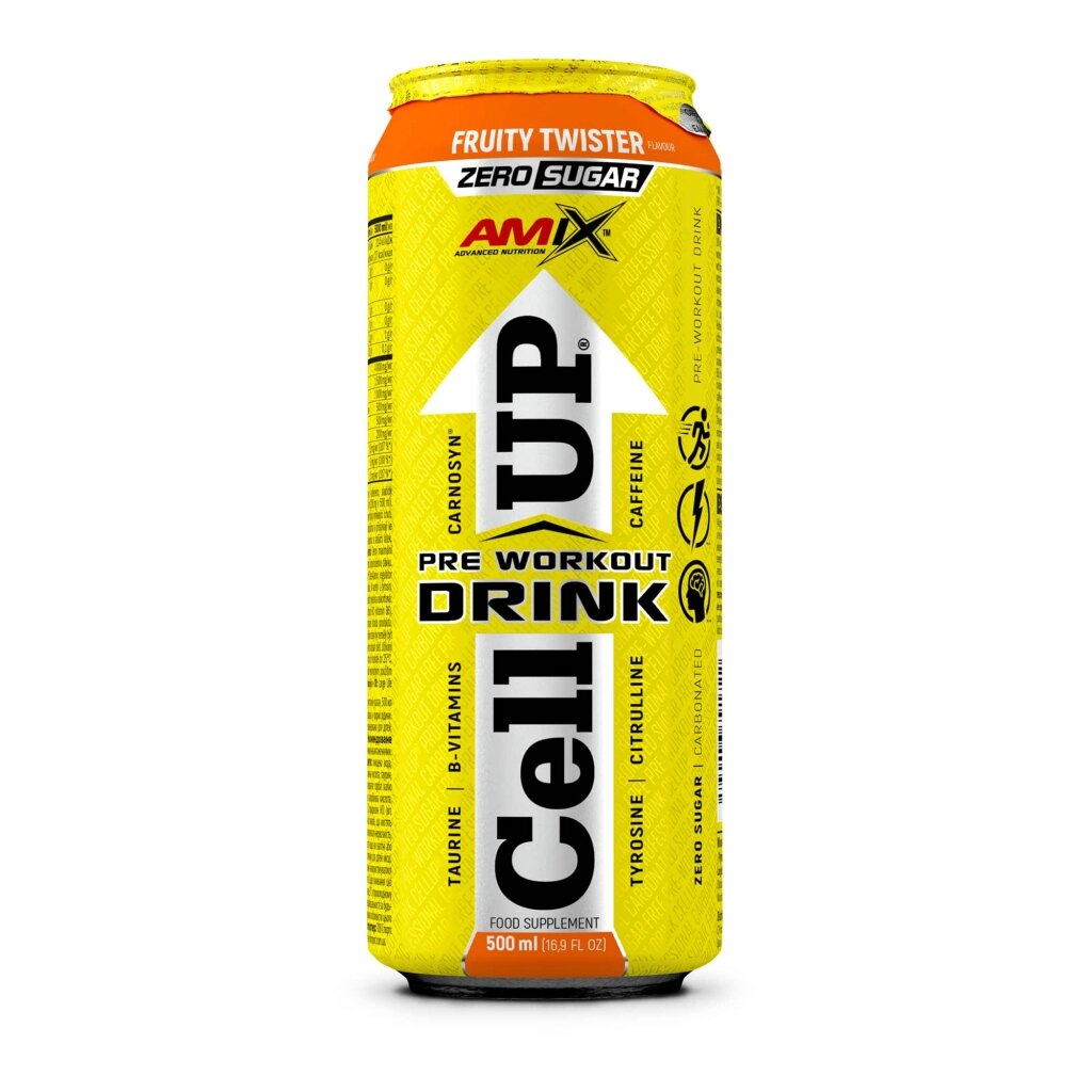 Передтренувальний комплекс AMIX CellUp Drink, 500 мл - Фруктовий