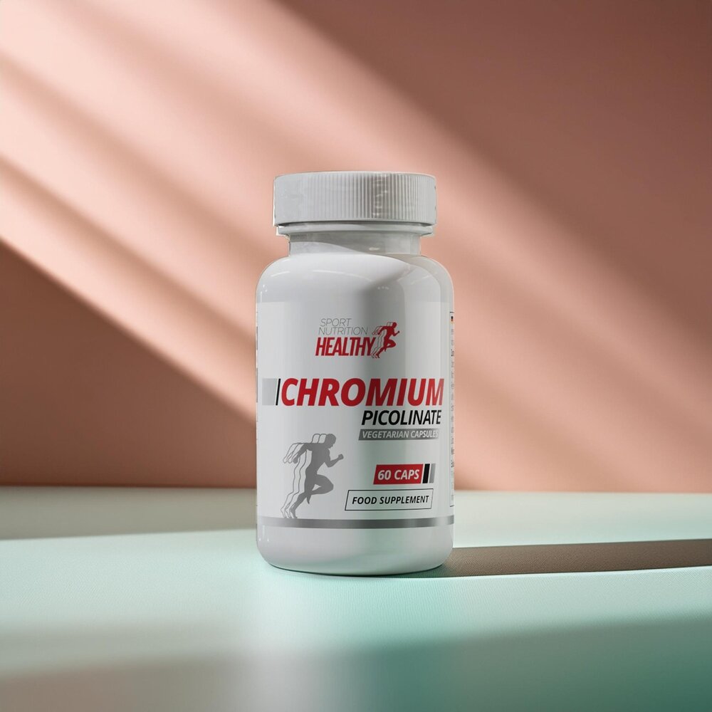 Вітаміни та мінерали Healthy Chromium Picolinate, 60 капсул