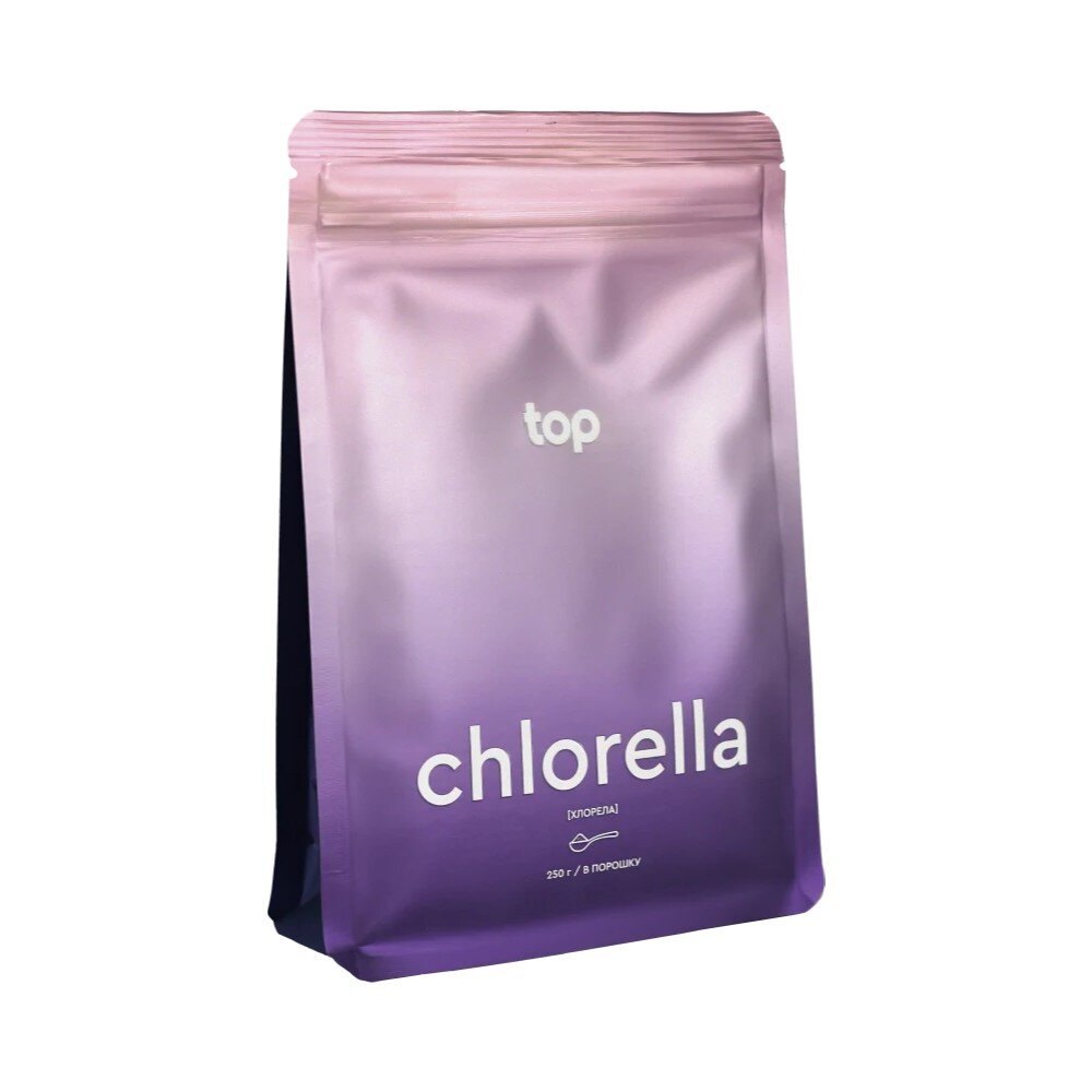 Хлорелла у порошку TOP Chlorella, 250 грам