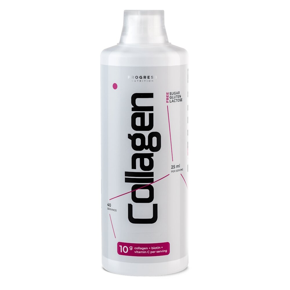 Препарат для суглобів і зв'язок Progress Nutrition Collagen, 1 л - Ожина