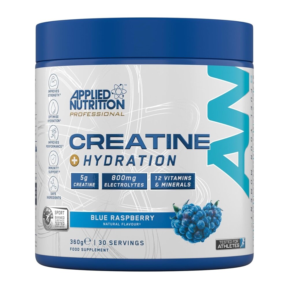 Креатин Applied Nutrition Creatine + Hydration, 30 порцій - Ожина