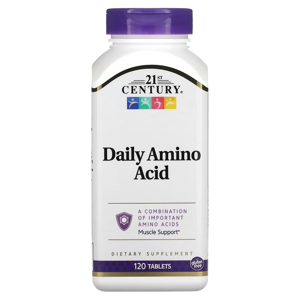 Амінокислота 21st Century Daily Amino Acid, 120 таблеток