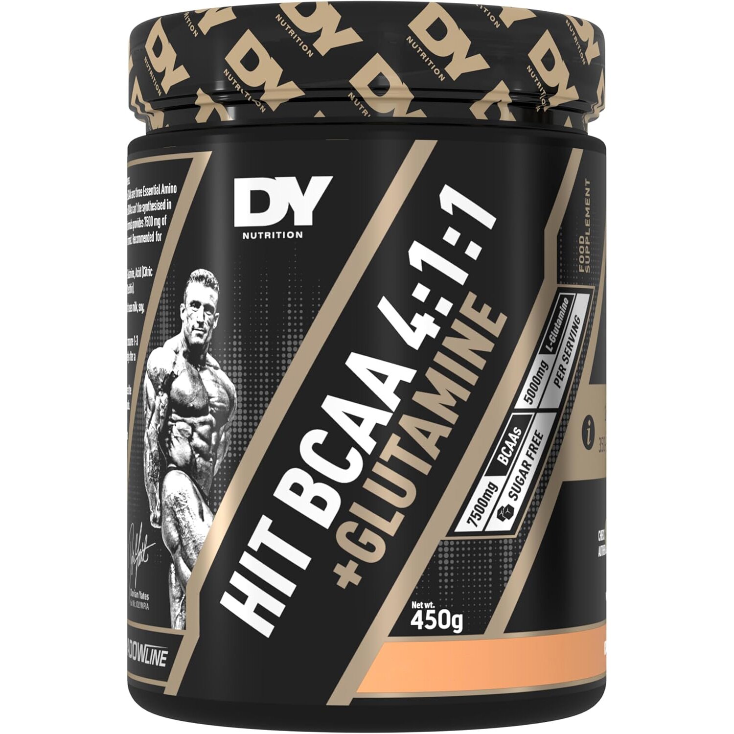 450 грам Dorian Yates BCAA 4:1:1 + Glutamine - Полуниця