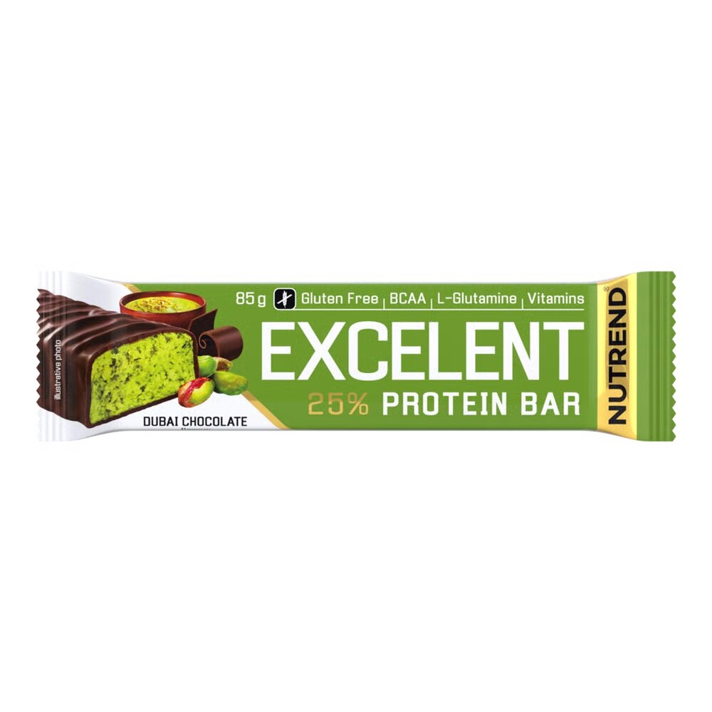 Батончик Nutrend Excelent Protein Bar, 85 грам - Дубайский шоколад