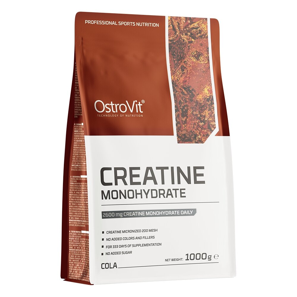 Креатин OstroVit Creatine Monohydrate, 1 кг - Кола