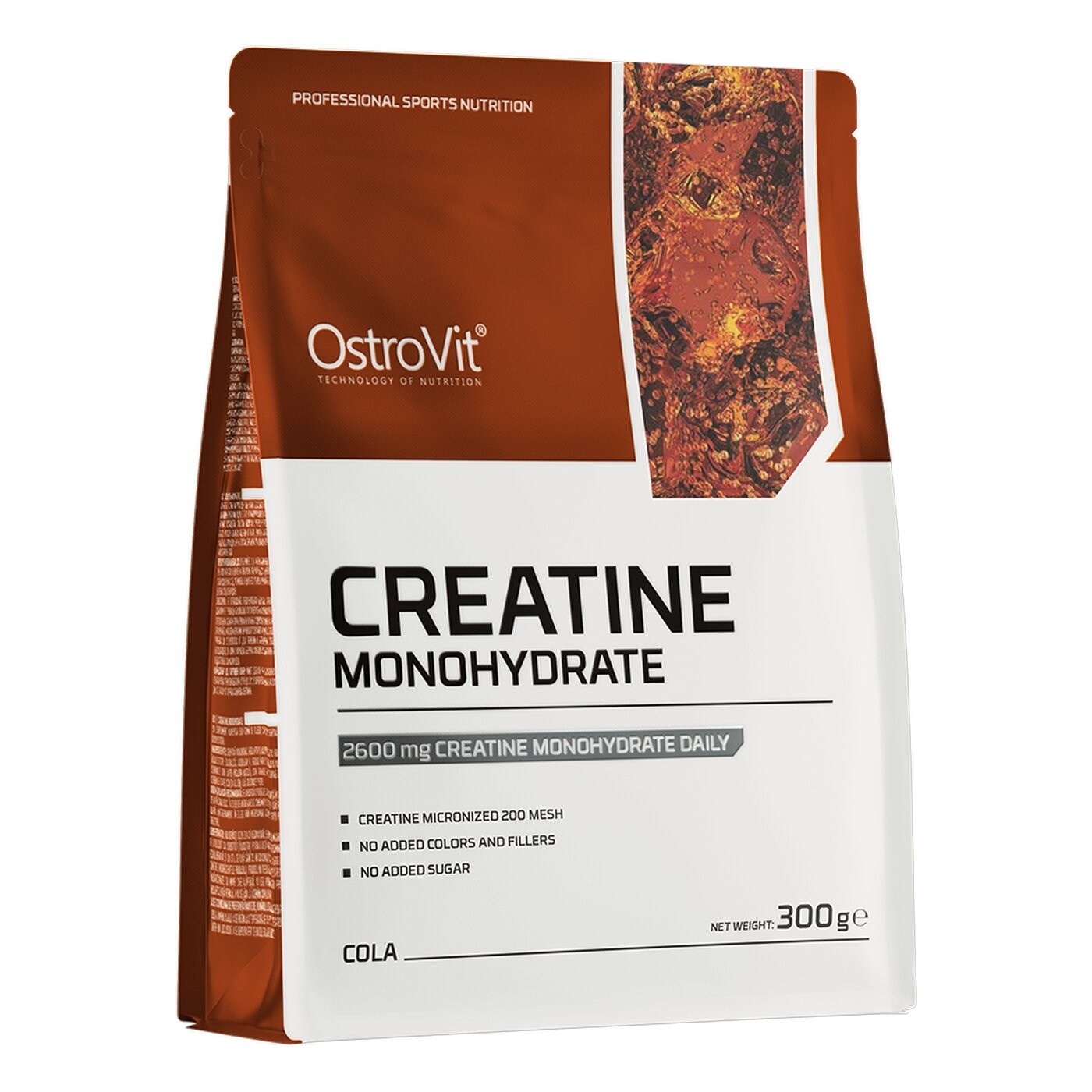 Креатин OstroVit Creatine Monohydrate, 300 грам - Кола