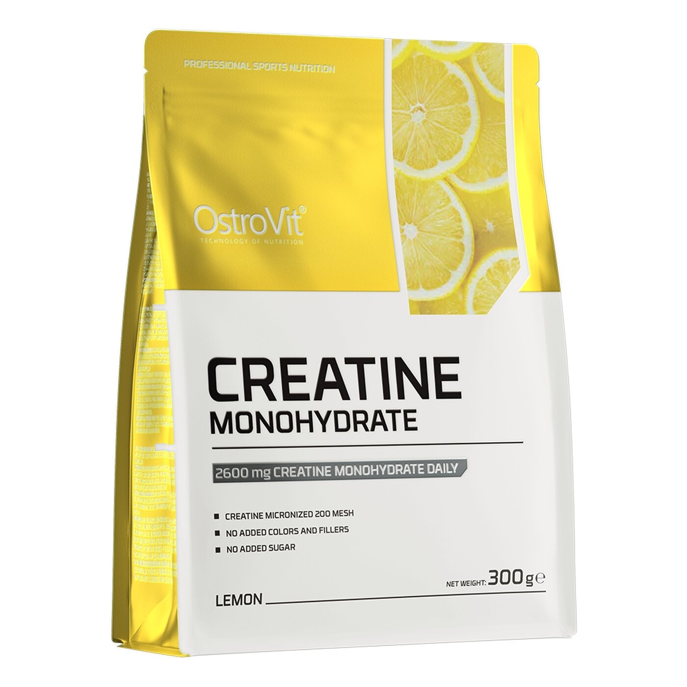 Креатин OstroVit Creatine Monohydrate, 300 грам - Лимон