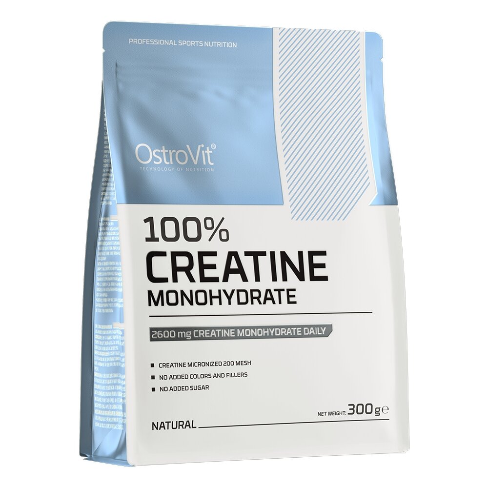 Креатин OstroVit Creatine Monohydrate, 300 грам - Без смаку