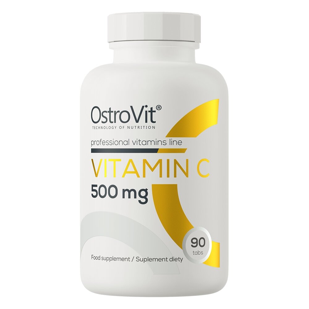 Вітамін C OstroVit Vitamin C 500 mg, 90 таблеток