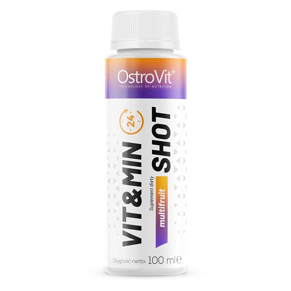 Вітаміни та мінерали OstroVit Vit&Min Shot, 100 мл - Мультифрут