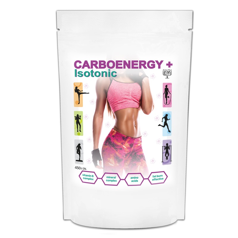 Ізотонік EntherMeal Isotonic Carboenergy Plus, 450 грам - Цитрус