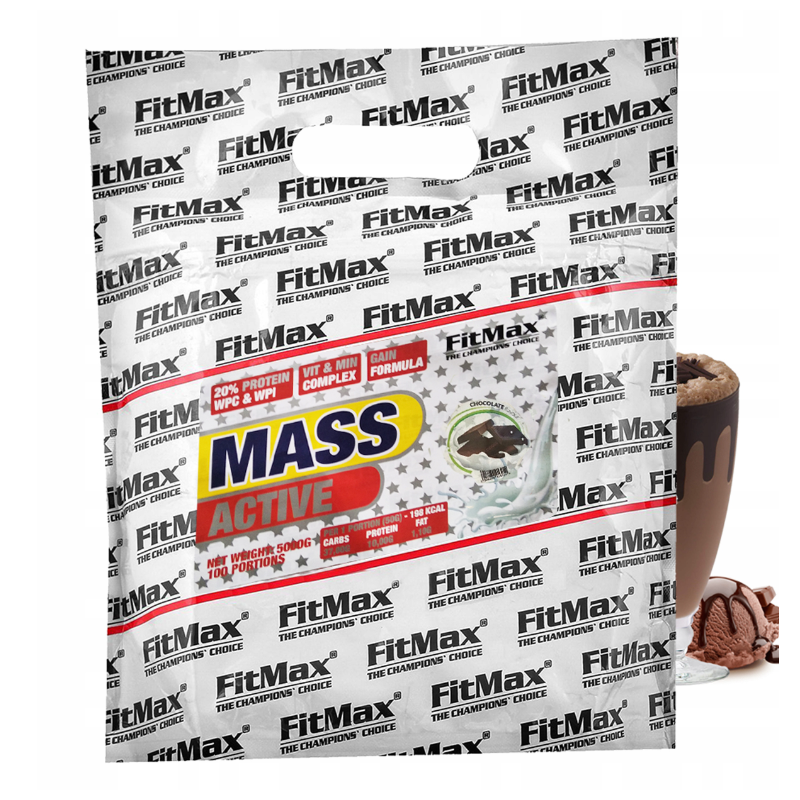 Гейнер Fitmax Mass Active, 5 кг - Шоколад
