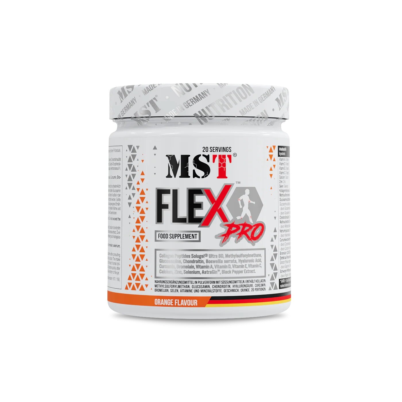 Хондропротектор MST Nutrition Flex Pro, 300 грам - Апельсин