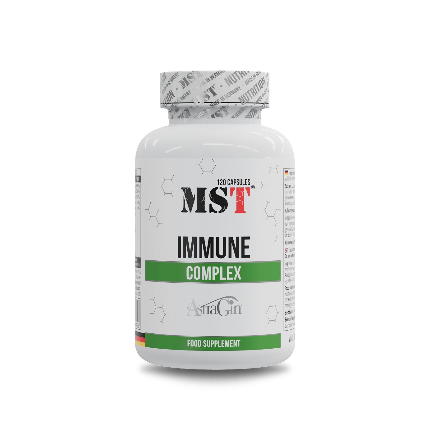 Комплекс підтримки імунної системи MST Nutrition Immune Complex, 120 капсул
