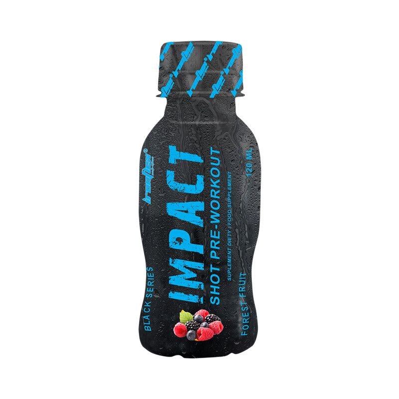 Передтренувальний комплекс IronFlex Impact Pre-Workout Shot, 120 мл - Лісові ягоди
