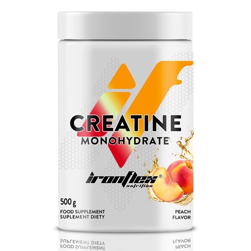 Креатин IronFlex Creatine Monohydrate, 500 грам - Персик