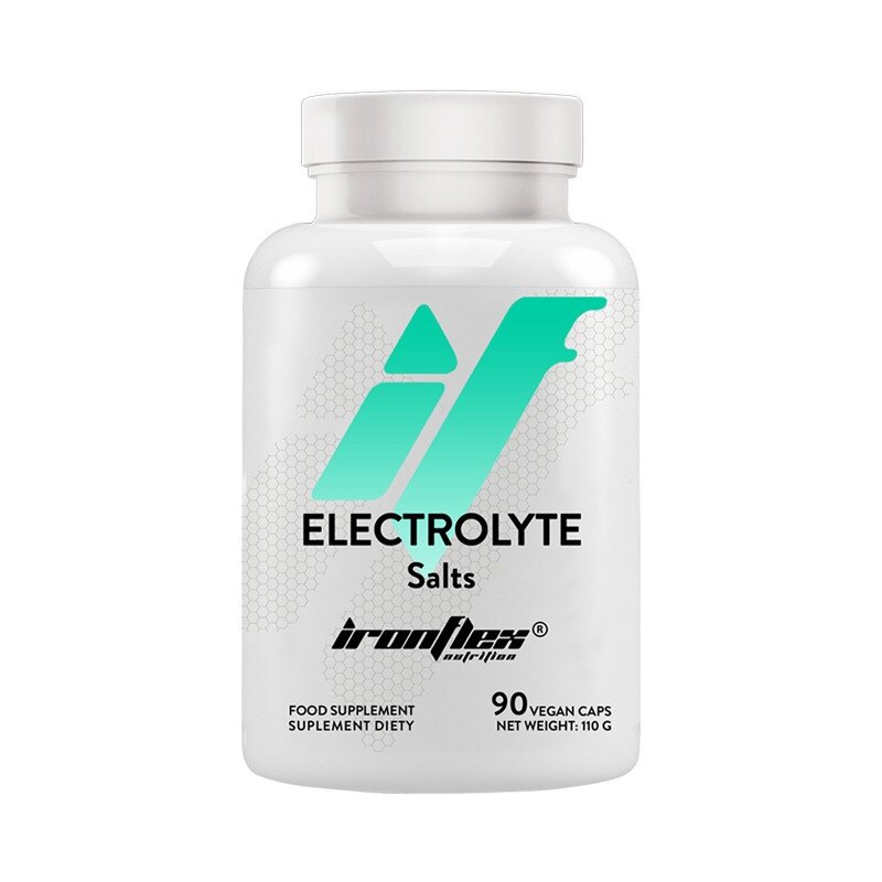 Електроліти IronFlex Electrolyte, 90 вегакапсул для підтримки водно-електролітного балансу