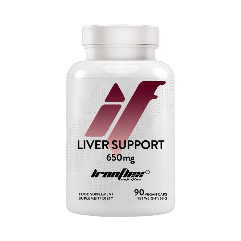 Підтримка печінки IronFlex Liver Support, 90 вегакапсул