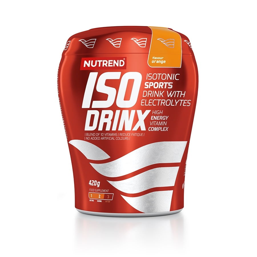Ізотонік Nutrend IsoDrinx, 420 грам - Апельсин