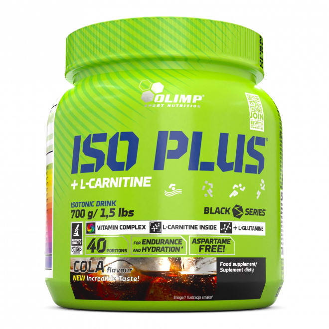 Ізотонік Olimp Sport Nutrition Iso Plus, 700 грам - Кола