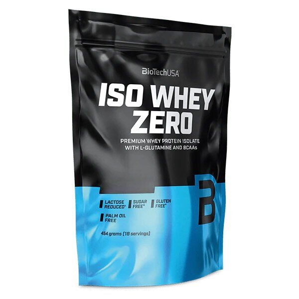 Сироватковий ізолят BioTech Iso Whey Zero, 454 грам - Фундук