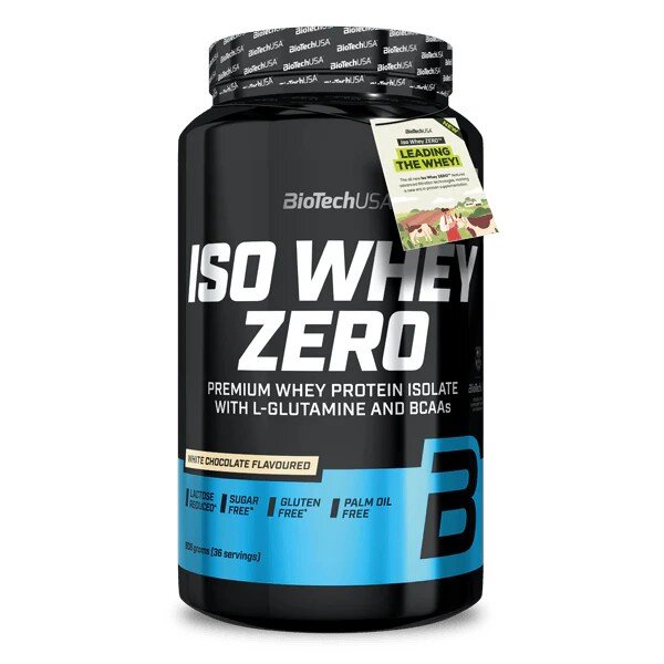 Протеїн BioTech Iso Whey Zero, 908 грам - Банан